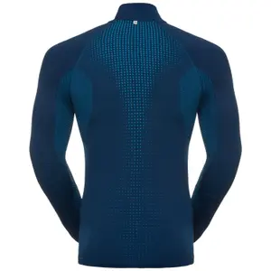 Camiseta interior de manga larga ½ cremallera Odlo Natural 100 % Merino Warm image-1