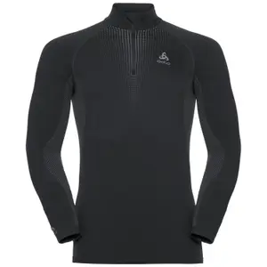 Camiseta interior de manga larga ½ cremallera Odlo Natural 100 % Merino Warm image-0