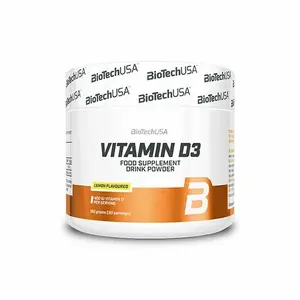 Lot of 6 jars of vitamin d3 Biotech USA -Citron-150g image-0