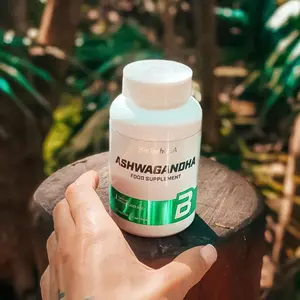 Lot of 12 jars of vitamin Biotech USA ashwagandha - 60 Gélul image-1