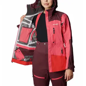 Jacka för kvinnor Columbia Peak Pursuit 3L Shell image-3