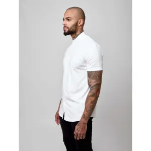 Short sleeve shirt with mao collar Project X Paris image-2