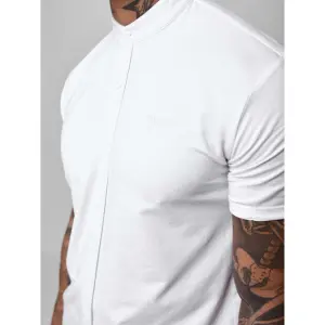 Short sleeve shirt with mao collar Project X Paris image-3
