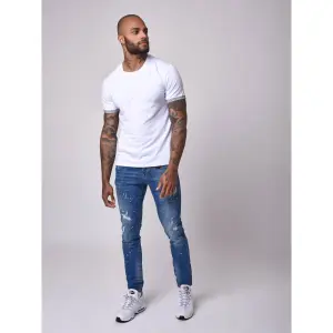 T-shirt met korte mouwen en geruite boorden Project X Paris image-1