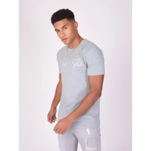 T-shirt basic broderie logo Project X Paris image-1