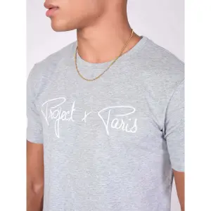 T-shirt basic broderie logo Project X Paris image-4