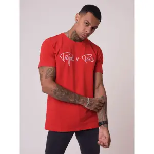 Camiseta básica con logo bordado Project X Paris image-1