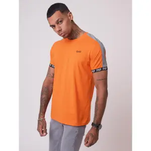 T-shirt com fita reflectora no ombro e elástico Project X Paris image-2