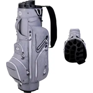 Sac chariot de golf en jeans Fastfold ZCB image-1