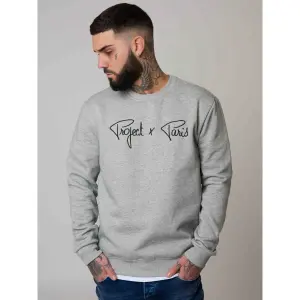 Sweatshirt mit kontrastierendem Logo Project X Paris image-4