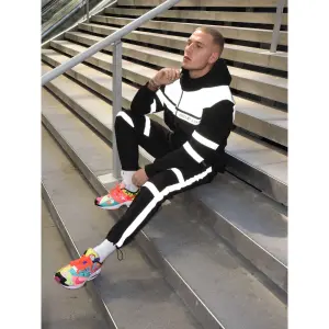 Calças de jogging bi-materiais refletoras Project X Paris image-6