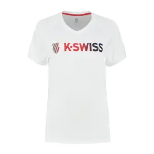 Camiseta mujer K-Swiss heritage sport logo image-0