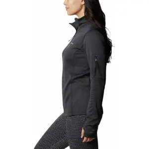 Damen Sweatshirt mit 1/2 Reißverschluss Columbia Park View Grid Fleece image-2