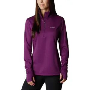 Damen Sweatshirt mit 1/2 Reißverschluss Columbia Park View Grid Fleece image-0