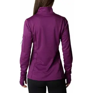 Damen Sweatshirt mit 1/2 Reißverschluss Columbia Park View Grid Fleece image-1