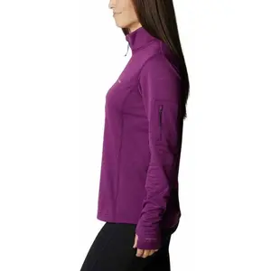 Damen Sweatshirt mit 1/2 Reißverschluss Columbia Park View Grid Fleece image-2