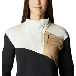 Sweatshirt woman Columbia Lodge Hybrid image-3