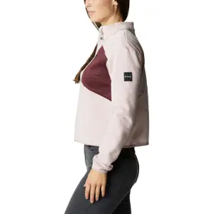 Sweatshirt woman Columbia Lodge Hybrid image-1