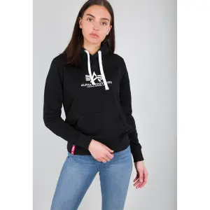 Sweat hoodie woman Alpha Industries New Basic image-1
