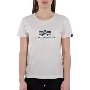 Camiseta feminina Alpha Industries New Basic image-0