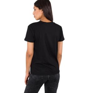 Damen-T-Shirt Alpha Industries New Basic Foil Print image-2