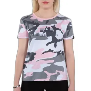 Women's T-shirt Alpha Industries New Camo Basic image-0