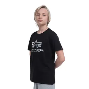 Child's T-shirt Alpha Industries Basic Foil Print image-3
