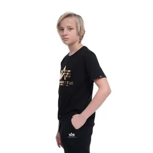 Child's T-shirt Alpha Industries Basic Foil Print image-0
