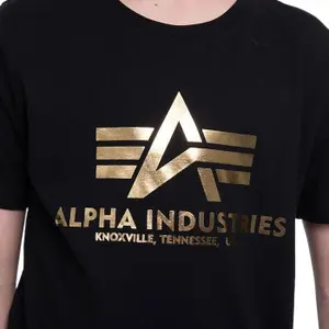 Child's T-shirt Alpha Industries Basic Foil Print image-2