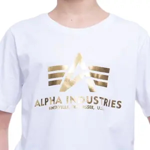 Child's T-shirt Alpha Industries Basic Foil Print image-3