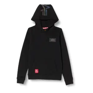Kinder-Kapuzenpullover Alpha Industries Back Print Rainbow Reflective image-0