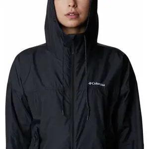 Chaqueta cortavientos para mujer Columbia Flash Challenger Long image-5