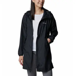 Chaqueta cortavientos para mujer Columbia Flash Challenger Long image-2