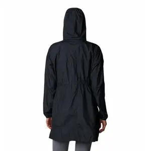 Chaqueta cortavientos para mujer Columbia Flash Challenger Long image-3