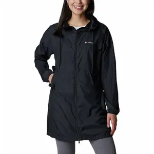Chaqueta cortavientos para mujer Columbia Flash Challenger Long image-0