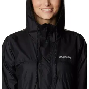 Vandtæt jakke til kvinder Columbia Flash Challenger Windbreaker image-5