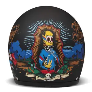 Casque moto jet DMD Vintage Luz image-1