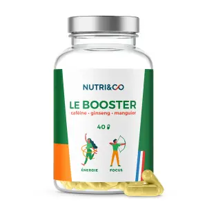 Nahrungsergänzungsmittel für Energie Nutri&Co Le Ginsen - 40 gélules image-0