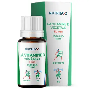 Pflanzliches Vitamin d3 Immunsystem Nutri&Co 15ml image-0