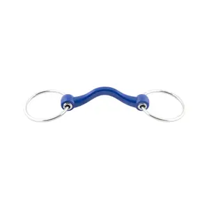 Two-ring horse bit Jump'In Softmouth image-0