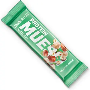 Protein bar Biotech USA muesli - Noisette (x28) image-1