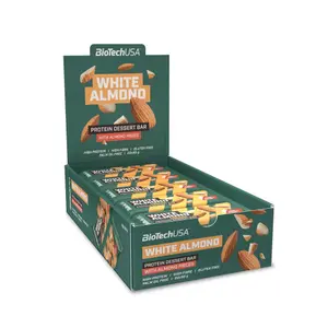 Protein-Mandel-Ernährungsriegel Biotech USA Dessert image-1