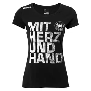 Camiseta de mujer Kempa Mit Herz & Hand image-0