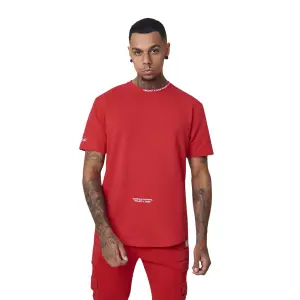 Lockeres T-Shirt mit gesticktem Logo Project X Paris image-0