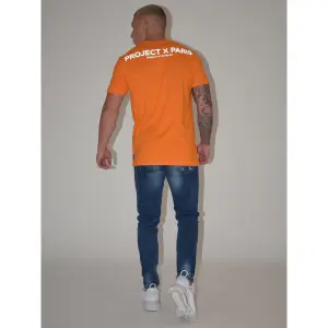 T-Shirt mit Logostickerei Project X Paris image-4
