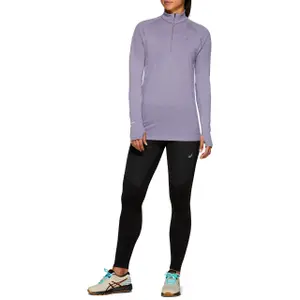 Långärmad träningströja för damer lite-show Asics 1/2 Zip image-1