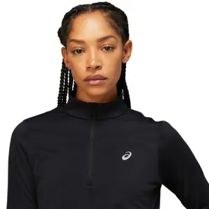 T-shirt manches longues femme Asics Core 1/2 lite-show Zip Winter image-4