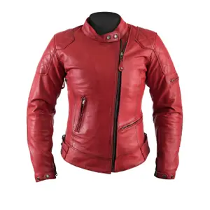 Women's cowhide motorcycle leather jacket Helstons ks 70 image-0