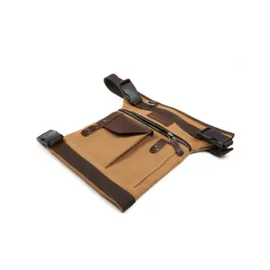 Sacoche toile/cuir Helstons image-0