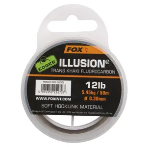 Soft illusion fluorocarbon wire Fox 12lb/0.30mm Edges image-0